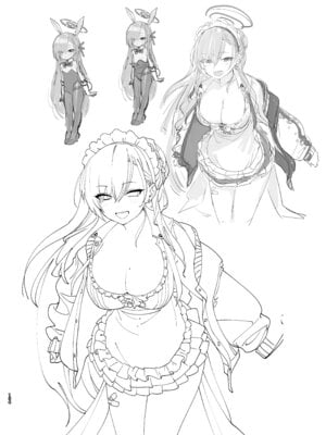 [やんやんよ (やんよ)] やんやんよびゅるるあーかいぶラインアートワークス(上巻) (ブルーアーカイブ) [DL版]_133