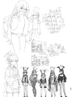 [やんやんよ (やんよ)] やんやんよびゅるるあーかいぶラインアートワークス(上巻) (ブルーアーカイブ) [DL版]_140