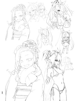 [やんやんよ (やんよ)] やんやんよびゅるるあーかいぶラインアートワークス(上巻) (ブルーアーカイブ) [DL版]_167