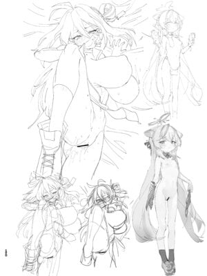 [やんやんよ (やんよ)] やんやんよびゅるるあーかいぶラインアートワークス(上巻) (ブルーアーカイブ) [DL版]_177