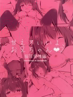 [Come Through (あづみ一樹)] 甘えていいよ、お兄ちゃん2 [藍人個人機翻] [DL版]_24