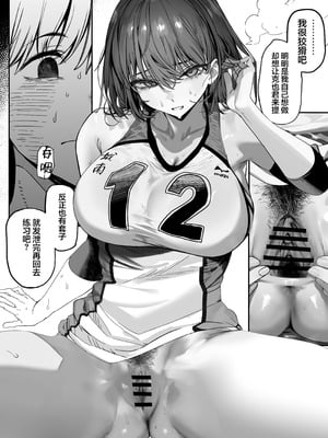 [関西漁業協同組合 (丸新)] 高身長バレー部の清楚系彼女が先輩のモノになってしまう一部始終 2｜高身材排球部清纯系女友变成了前辈的东西的全过程2 [欶澜汉化组] [DL版]_021