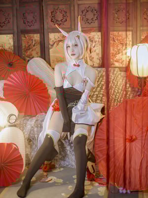 二佐Nisa - 碧蓝航线 绫波 新春旗袍_03