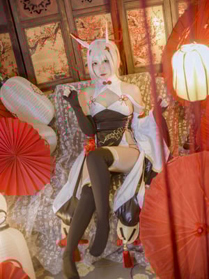 二佐Nisa - 碧蓝航线 绫波 新春旗袍_08