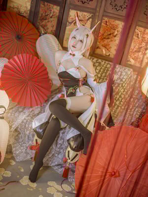 二佐Nisa - 碧蓝航线 绫波 新春旗袍_10