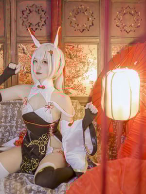 二佐Nisa - 碧蓝航线 绫波 新春旗袍_17