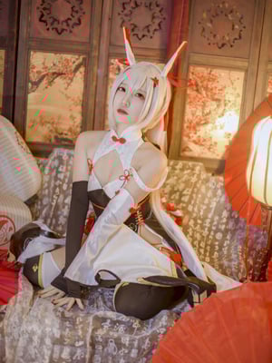 二佐Nisa - 碧蓝航线 绫波 新春旗袍_18