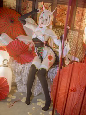 二佐Nisa - 碧蓝航线 绫波 新春旗袍_24