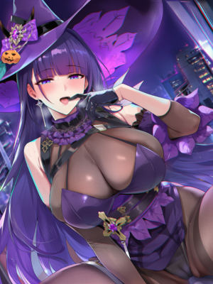 [Patreon] (Yeeting) Raiden Mei Halloween Witch x BBC (AI Generated)_125_34