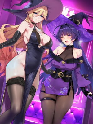 [Patreon] (Yeeting) Raiden Mei & Durandal Witches x BBC (AI Generated)_099：1