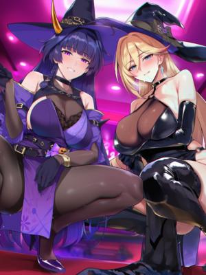[Patreon] (Yeeting) Raiden Mei & Durandal Witches x BBC (AI Generated)_131：19