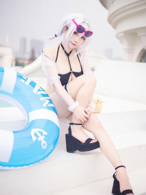 贞子蜜桃 - 舰长图 天狼星 泳装 (碧蓝航线)_27