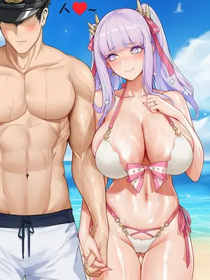 [AI小松鸟]紫藤花海岸的真爱小天使为你而奉上的爱海至恋❤️爱与纯恋之滨❤️真爱天使普利茅斯为你奉上的隐恋侍奉❤️ 1-3[AI Generated]_044_p43