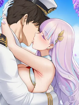 [AI小松鸟]紫藤花海岸的真爱小天使为你而奉上的爱海至恋❤️爱与纯恋之滨❤️真爱天使普利茅斯为你奉上的隐恋侍奉❤️ 1-3[AI Generated]_009_p08