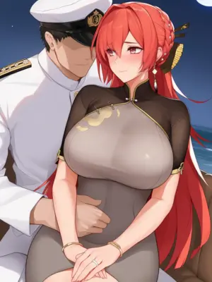 [AI小松鸟]恶习的奇妙评定❤️与君主老婆的独情之夜❤️1-2 [Ai Generated]_p04