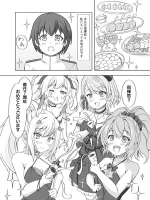 [風芸雷膳 (雨宮輝)] ローンの秘書艦日誌 III (アズールレーン) [DL版]_02