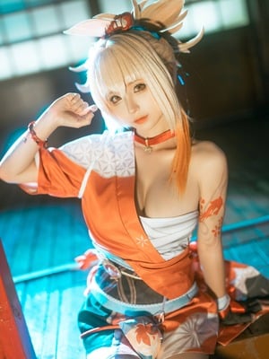 蠢沫沫 – 原神 宵宫_0012