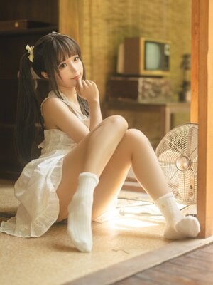 蠢沫沫 –夏白吊带_(79)