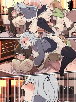 [いづも合衆国 (ももも合衆国)] あたまのわるいふたなりマンガ集 5本目_173