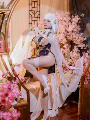 二佐Nisa - 碧蓝航线 天狼星 旗袍_05