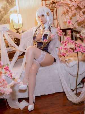 二佐Nisa - 碧蓝航线 天狼星 旗袍_07