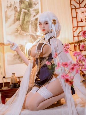 二佐Nisa - 碧蓝航线 天狼星 旗袍_13