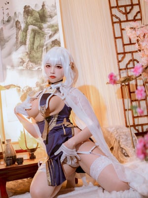 二佐Nisa - 碧蓝航线 天狼星 旗袍_23