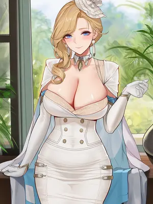 [AI小松鸟]天台花园的幽会❤️与胡德老婆的白蔷薇之约❤️皇家淑女渐起的失态❤️与胡德老婆的深夜口爱爱宴❤️皇家淑女的彻底失态❤️与胡德老婆的实恋爱夜❤️[Ai Generated]