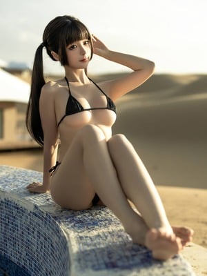 蠢沫沫 – 沙漠比基尼_1 (12)