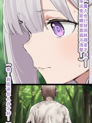 [美少女がキモ男に妊娠させられる] 高潔なハーフエルフのエ●リアが辺境の農民爺に騙され嫁に堕とされる [个人汉化]_003