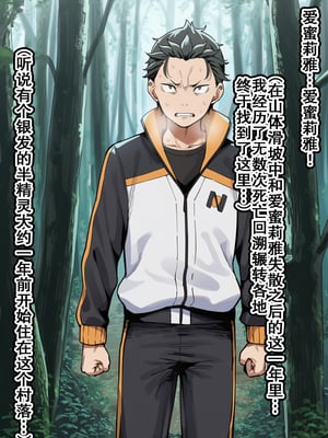 [美少女がキモ男に妊娠させられる] 高潔なハーフエルフのエ●リアが辺境の農民爺に騙され嫁に堕とされる [个人汉化]_148