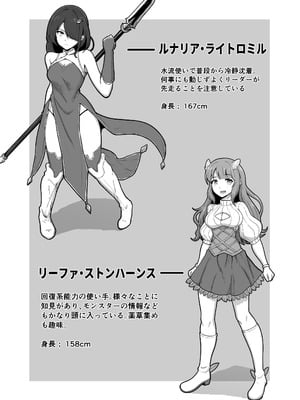 [無色ムホ] 感覚遮断穴に入れられて完全肉体改造される勇者パーティー_04