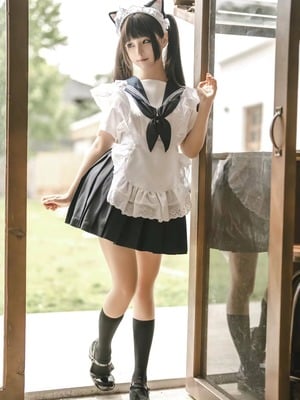 蠢沫沫 – 猫猫女仆_010