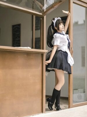 蠢沫沫 – 猫猫女仆_011