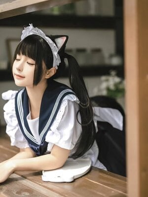蠢沫沫 – 猫猫女仆_012