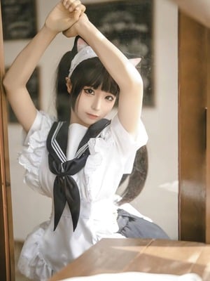 蠢沫沫 – 猫猫女仆_020