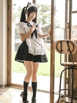 蠢沫沫 – 猫猫女仆_021