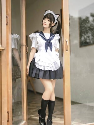 蠢沫沫 – 猫猫女仆_003