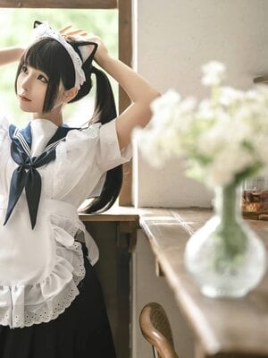 蠢沫沫 – 猫猫女仆_005