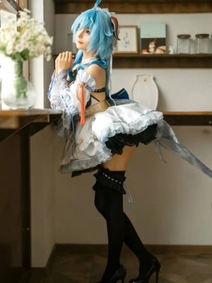 蠢沫沫 – 甘雨女仆