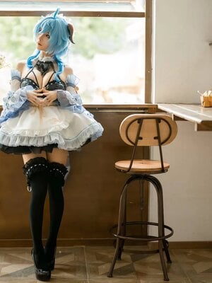 蠢沫沫 – 甘雨女仆_1 (3)