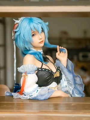 蠢沫沫 – 甘雨女仆_1 (5)