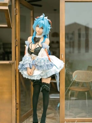 蠢沫沫 – 甘雨女仆_1 (6)