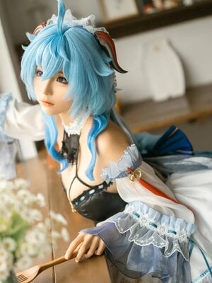 蠢沫沫 – 甘雨女仆_1 (8)