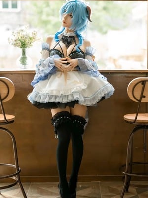 蠢沫沫 – 甘雨女仆_1 (9)