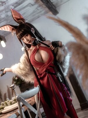 蠢沫沫 – Akagi Ruby-Laced Beauty (Azur Lane)_003