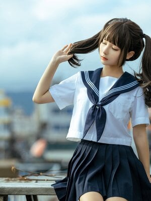 蠢沫沫 – 海风_004