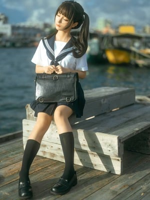 蠢沫沫 – 海风_009