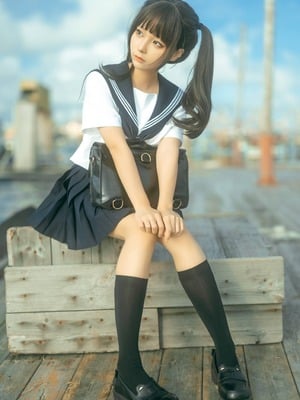 蠢沫沫 – 海风_012