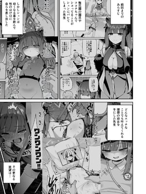 [きつね屋 (リーフィ)] ロリコン先生が他の生徒に手を出さないように何でも言うことを聞いてくれる幼女シュン&ルミの本の本 (ブルーアーカイブ) [DL版]_03